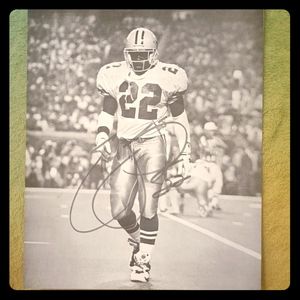Emmitt Smith Autographed 8 x 10